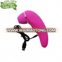 Adult Woman Silicone Sex Toy Nipple Clitoral Stimulator Clit Sucker Vibrator